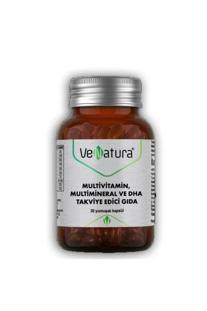 Venatura Multivitamin Multimineral ve DHA 30 Kapsül