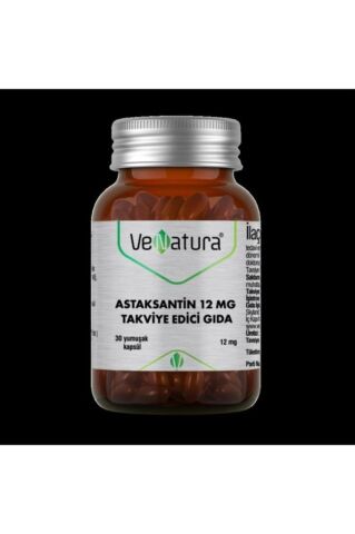 Venatura Astaksantin 12 Mg 30 Kapsül