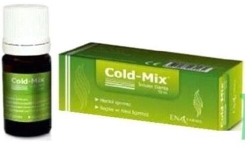Cold-Mix inhaler Damla 10 ml Yeşil