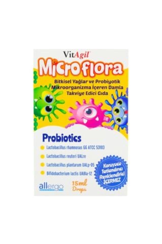 Vitagil Microflora Probiyotik Damla 15 Ml