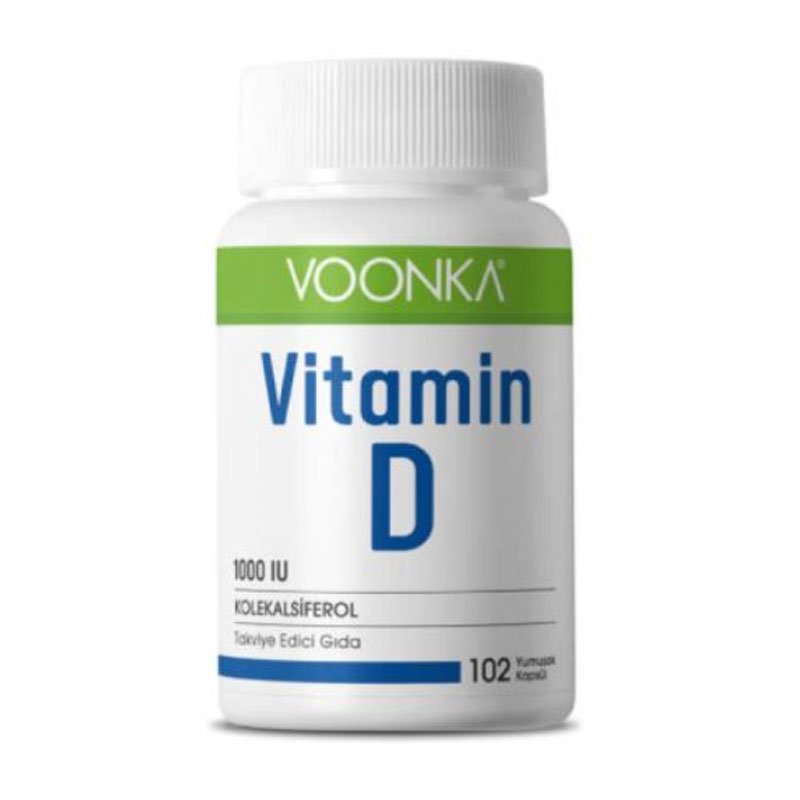Voonka Vitamin D 102 Kapsül