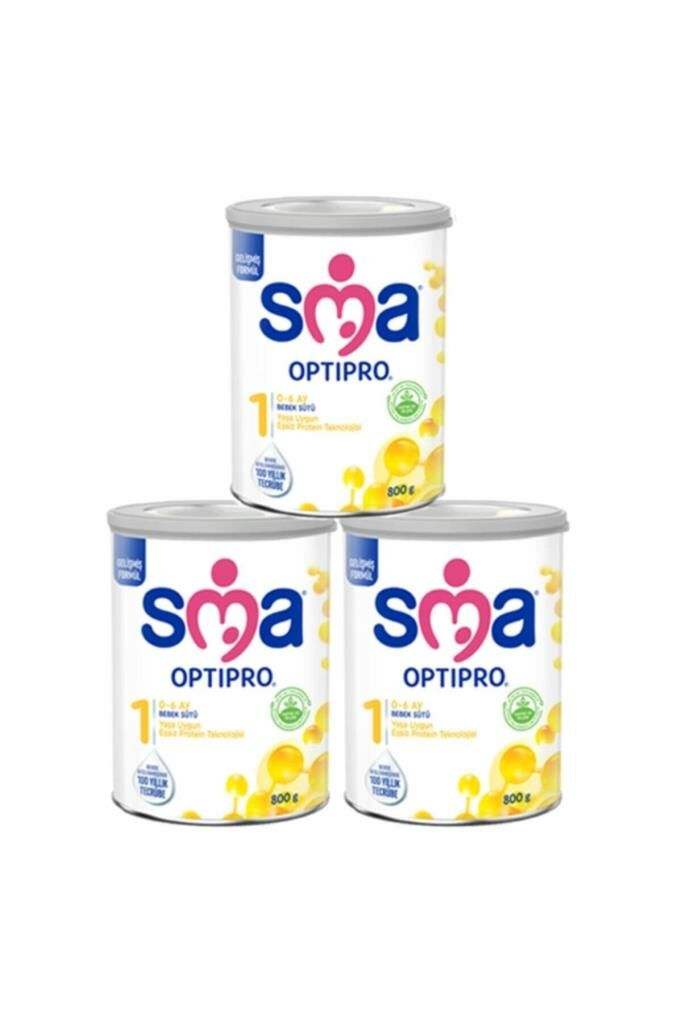SMA Optipro 1 Probiyotik Bebek Sütü 800 Gr X 3 Adet