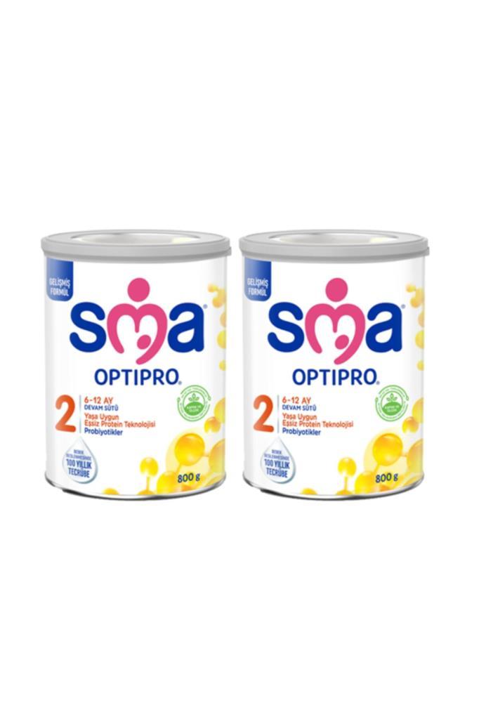 SMA 2 Optipro Probiyotik Devam Sütü 800 Gr X 2 Adet