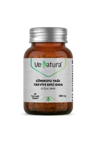 Venatura Çörekotu Yağı 1000 Mg 60 Yumuşak Kapsül