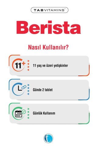 Tabvitamıns Berista Lipozomal 60 Tablet
