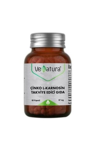 Venatura Çinko L-Karnosin 67mg 60 Kapsül