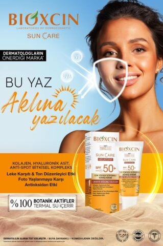 Bioxcin SunCare Lekeye Eğilimli Ciltler Için Çok Yüksek Korumalı Güneş Kremi 50 Spf - Leke Ve Çil