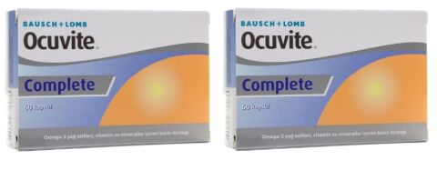 Ocuvite Complete 60 Kapsül X 2 Kutu