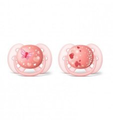 Avent Yalancı Emzik Ultra Soft Kiz 6-18 Ay SCF223/22 -