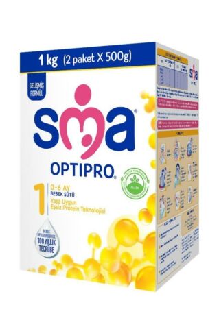 SMA 1 Optipro Probiyotik Bebek Sütü 1000 Gr