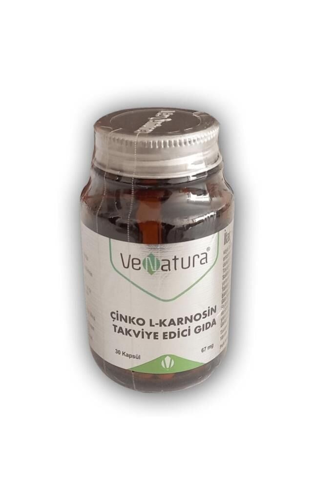 Venatura Çinko L-Karnosin 67mg 30 Kapsül