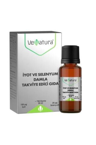 Venatura İyot Ve Selenyum Damla 30 ml