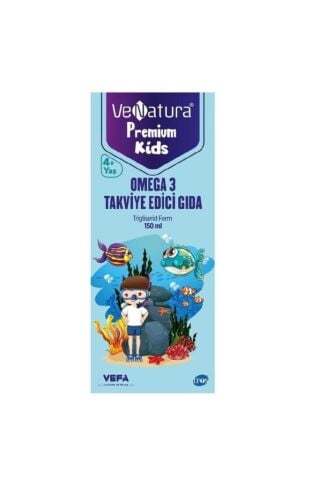 Venatura Premium Kids Omega3 Şurup 150ml