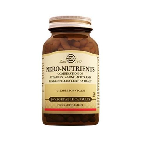 Solgar Nero Nutrıents 30 Kapsül