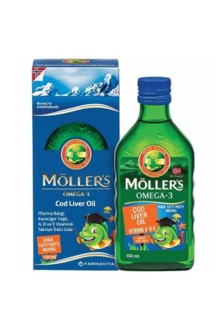 Möllers Omega 3 Tutti Frutti Aromalı Balık Yağı 150 ml