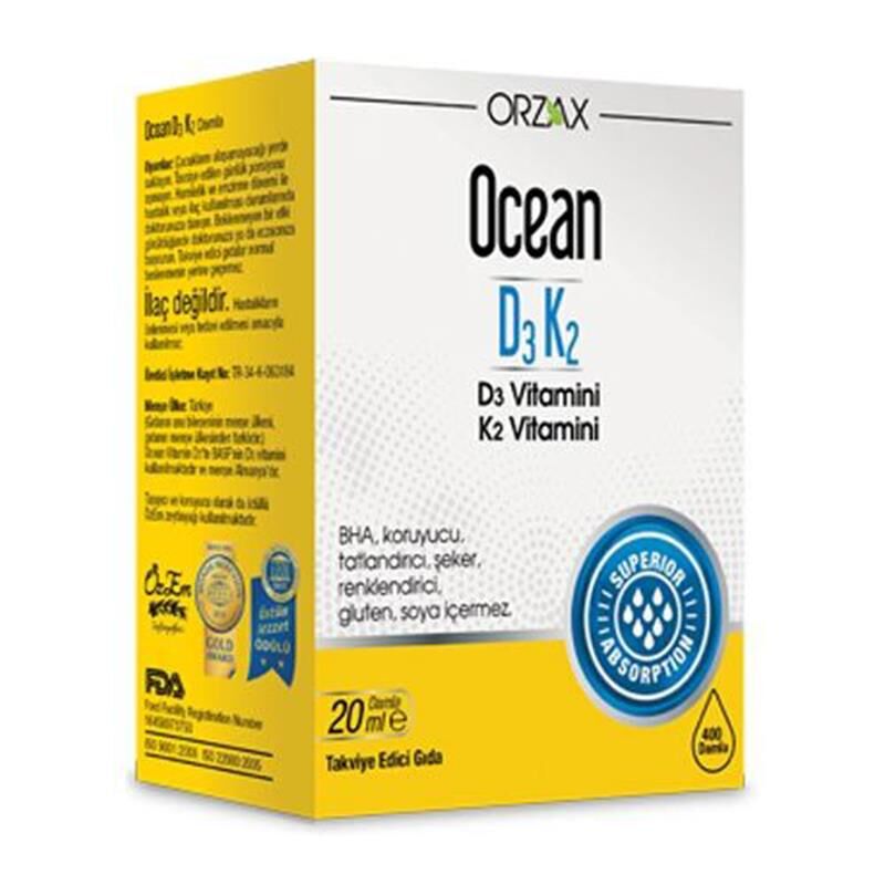 Ocean D3K2 Damla 20Ml