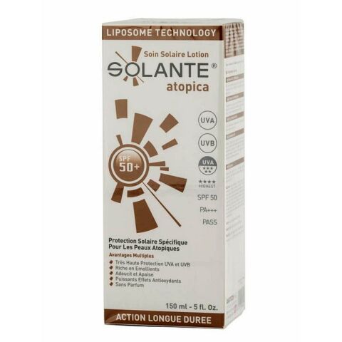 Solante Atopica Güneş Koruyucu Losyon Spf 50 150 Ml Atopik Ciltle