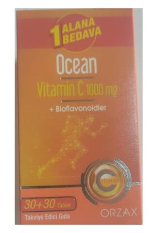 Ocean Vitamin C 1000 mg 30+30 Tablet (60 Tablet)