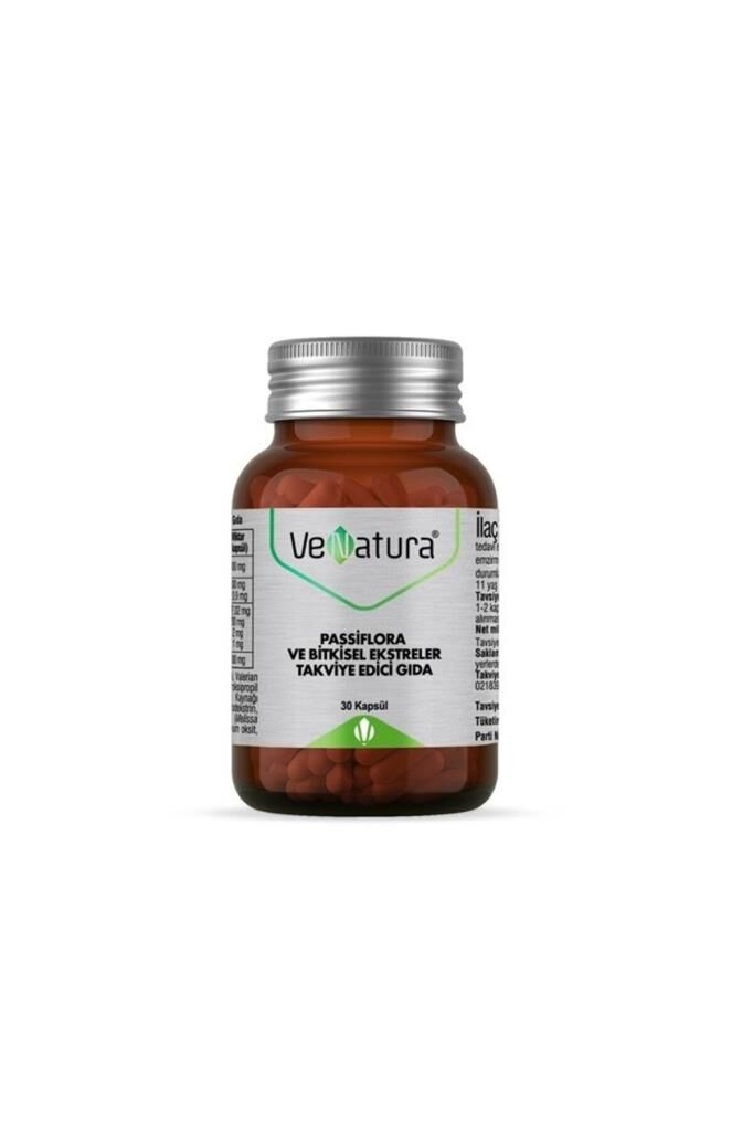 Venatura Passiflora ve Bitkisel Ekstreler 30 Kapsül