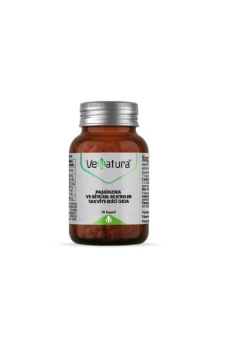 Venatura Passiflora ve Bitkisel Ekstreler 30 Kapsül