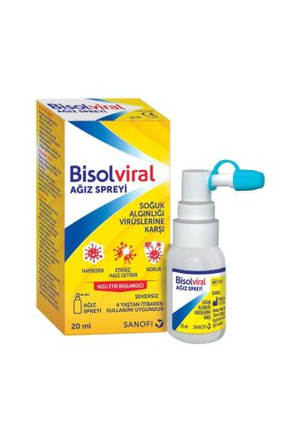 Bisol Viral Ağız Spreyi 20 Ml