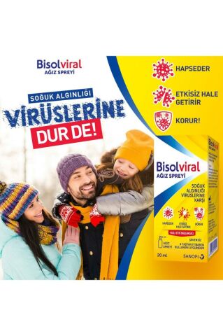 Bisol Viral Ağız Spreyi 20 Ml