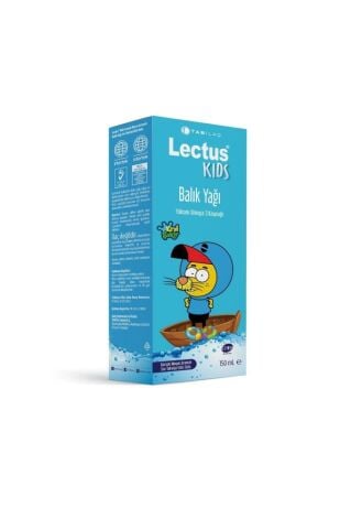 Lectus Kids Kral Şakir Omega Şurup Karışık Meyve 150 Ml Lectus Kids Skt 2025