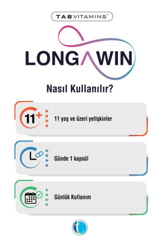 Longawin 30 Bitkisel Kapsül NR Nikotinamid Ribosid NMN Resveratrol PQQ