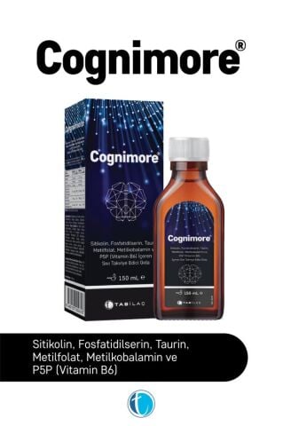 Cognimore Likit 150 ml Sitikolin Fosfatidilserin Taurin Şurup