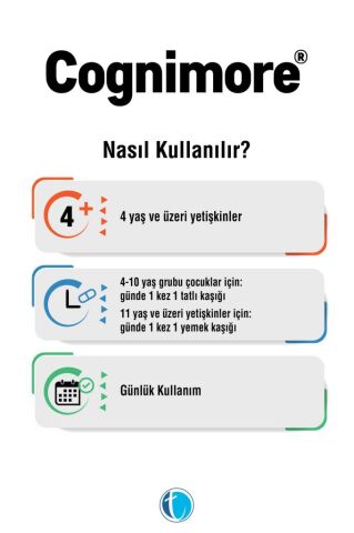Cognimore Likit 150 ml Sitikolin Fosfatidilserin Taurin Şurup