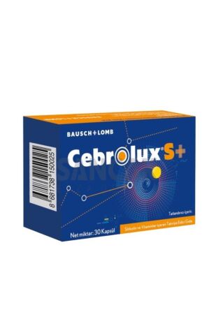 Cebrolux S + Sitikolin Vitamin 30 Kapsül