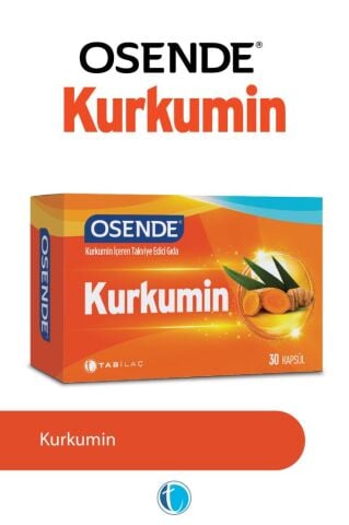 Osende Kurkumin 30 Bitkisel Kapsül Theracurmin