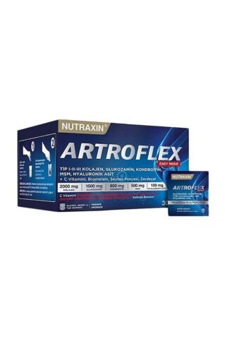 Nutraxin Artroflex Easy Move 30 Saşe – Tip 1-2-3 Kolajen, Glukozamin, MSM, Kondroitin İçeren Takviye