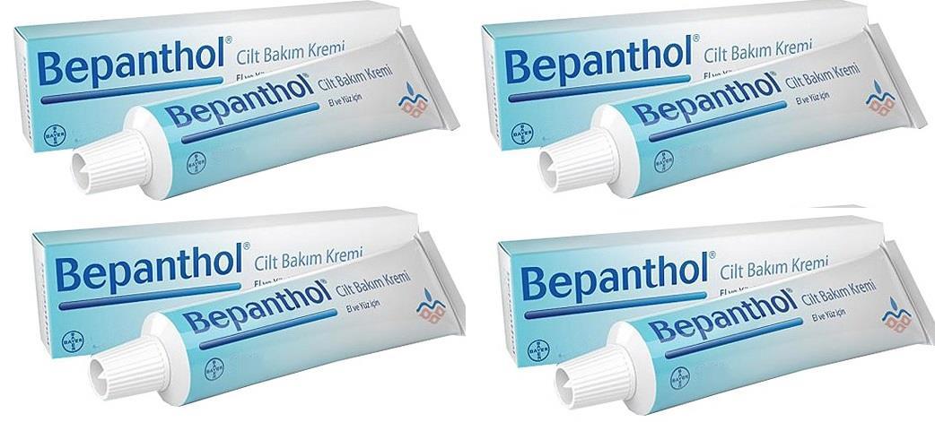 Bepanthol Cilt Kremi 100 gr. 4 Adet 02/2021