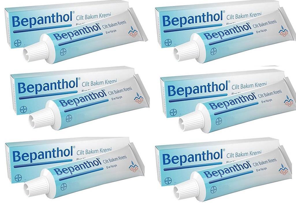 Bepanthol Cilt Kremi 100 gr. 6 Adet 02/2021