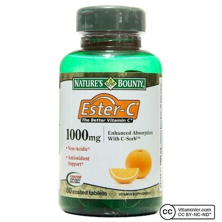 Nature's Bounty Ester-C 1000 Mg 60 Tabet 05/2022