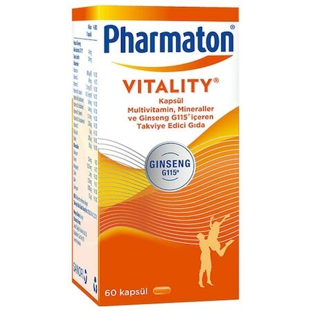 Pharmaton 60 Kapsül Yeni Kutu