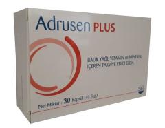 Adrusen Plus 30 Kapsül YENİ AMBALAJ  07/2021
