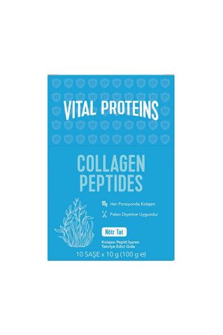 Vital Proteins Collagen Peptides 10 Saşe X 10 Gr Nötr Tat