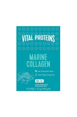 Vital Proteins Marine Collagen 10 Saşe X 10 gr Nötr Tat