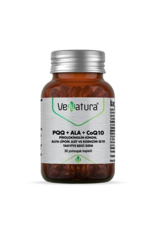 Venatura Pqq+ala+coq10 30 Yumuşak Kapsül