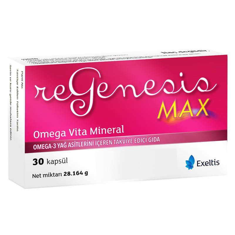 Regenesis Max Omega Vita Mineral 30 Kapsü