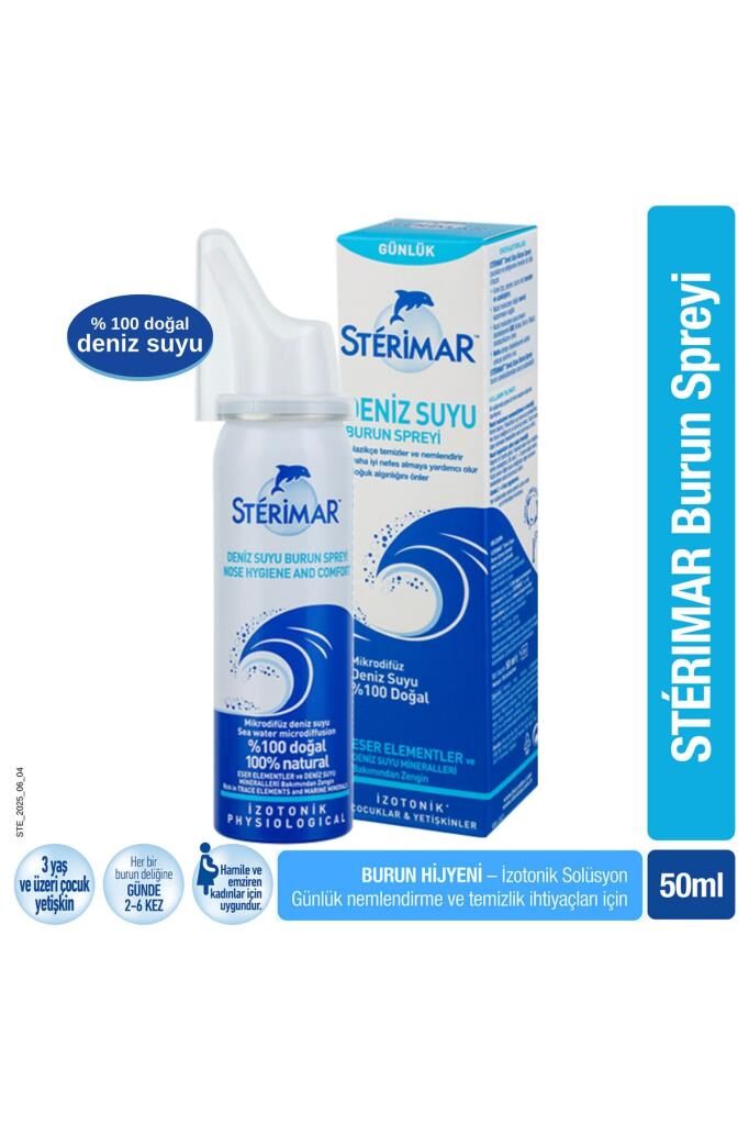 Sterimar Deniz Suyu Burun Spreyi 50 ml