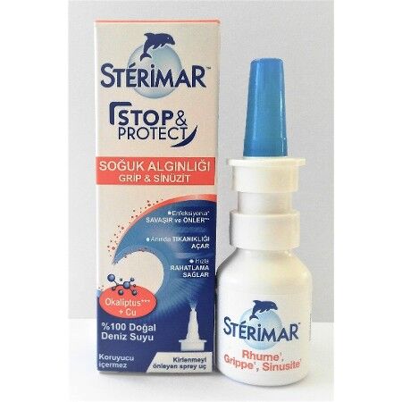 Sterimar Stop&Protect Soğuk Algınlığı&Grip&Sinüzit Spreyi