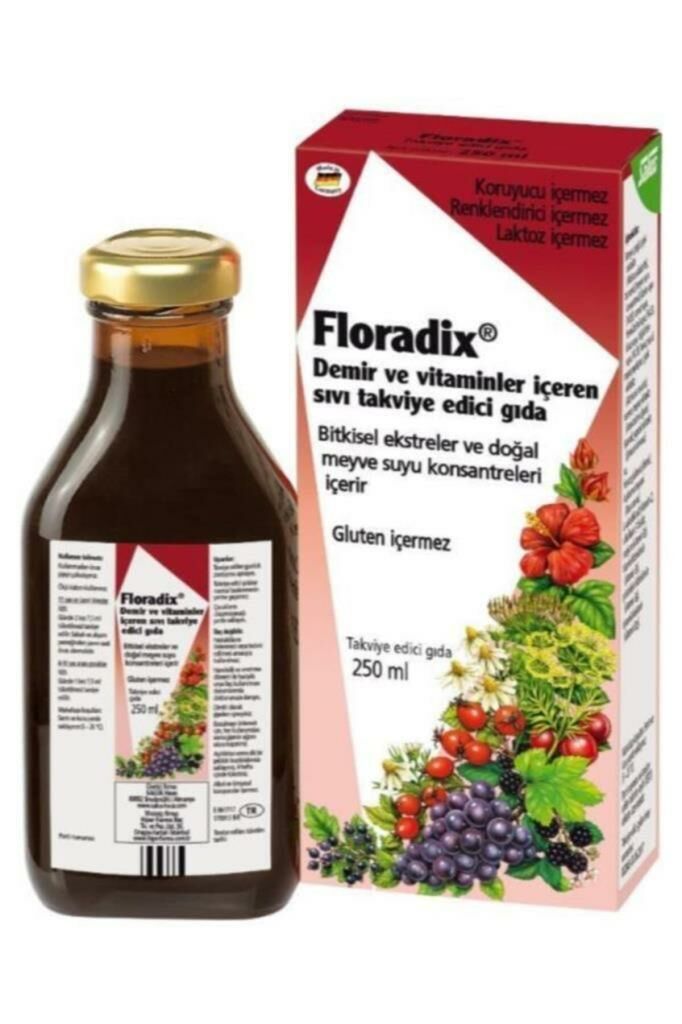 Floradix Demir Ve Vitaminler Içeren Takviye Edici Gıda 250 Ml-skt:07/2024
