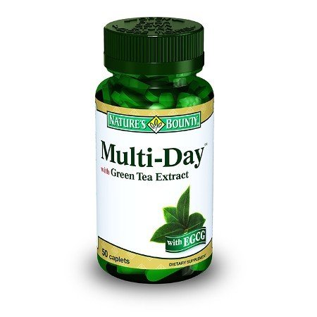 Nature's Bounty Multi-Day with Green Tea 50 Tablet son kullanım tarihi 1 yıldan fazladır