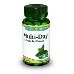 Nature's Bounty Multi-Day with Green Tea 50 Tablet son kullanım tarihi 1 yıldan fazladır