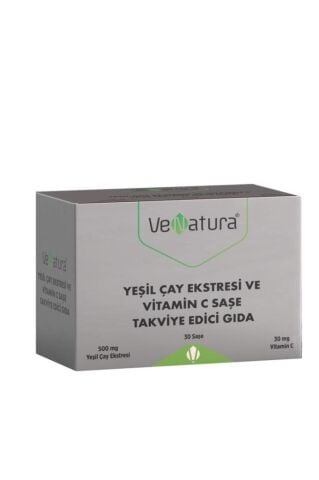 Venatura Yeşil Çay Ekstresi ve Vitamin C 30 Saşe