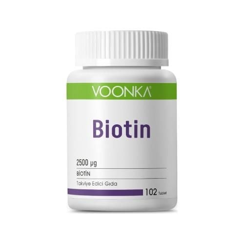 Voonka Biotin 2500mcg 102 Tablet