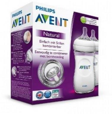 Philips Avent Scf693-27 Natural Pp Biberon 260 ml 2 li